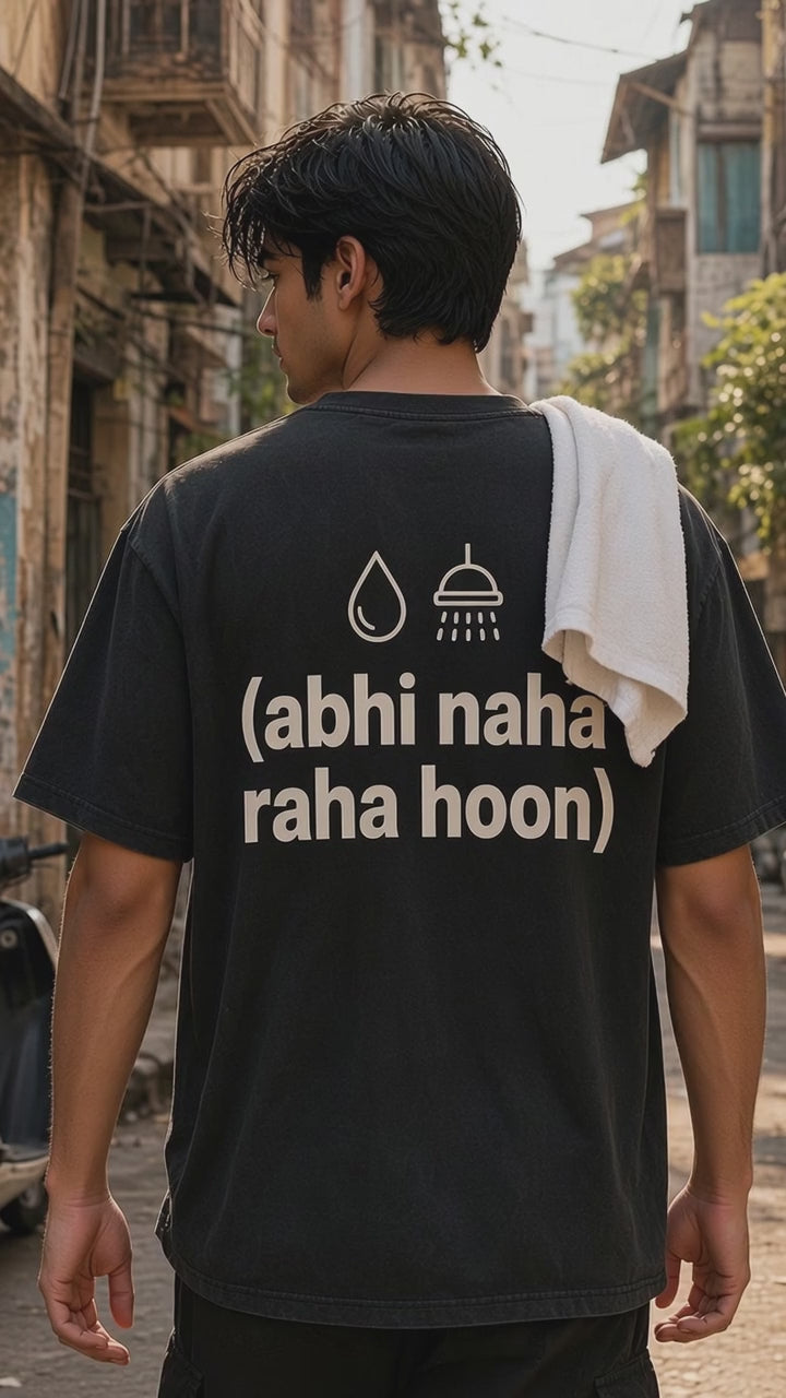 5 Minute Mein Aa Raha Hoon tee video - Matchbox Society Drop 01