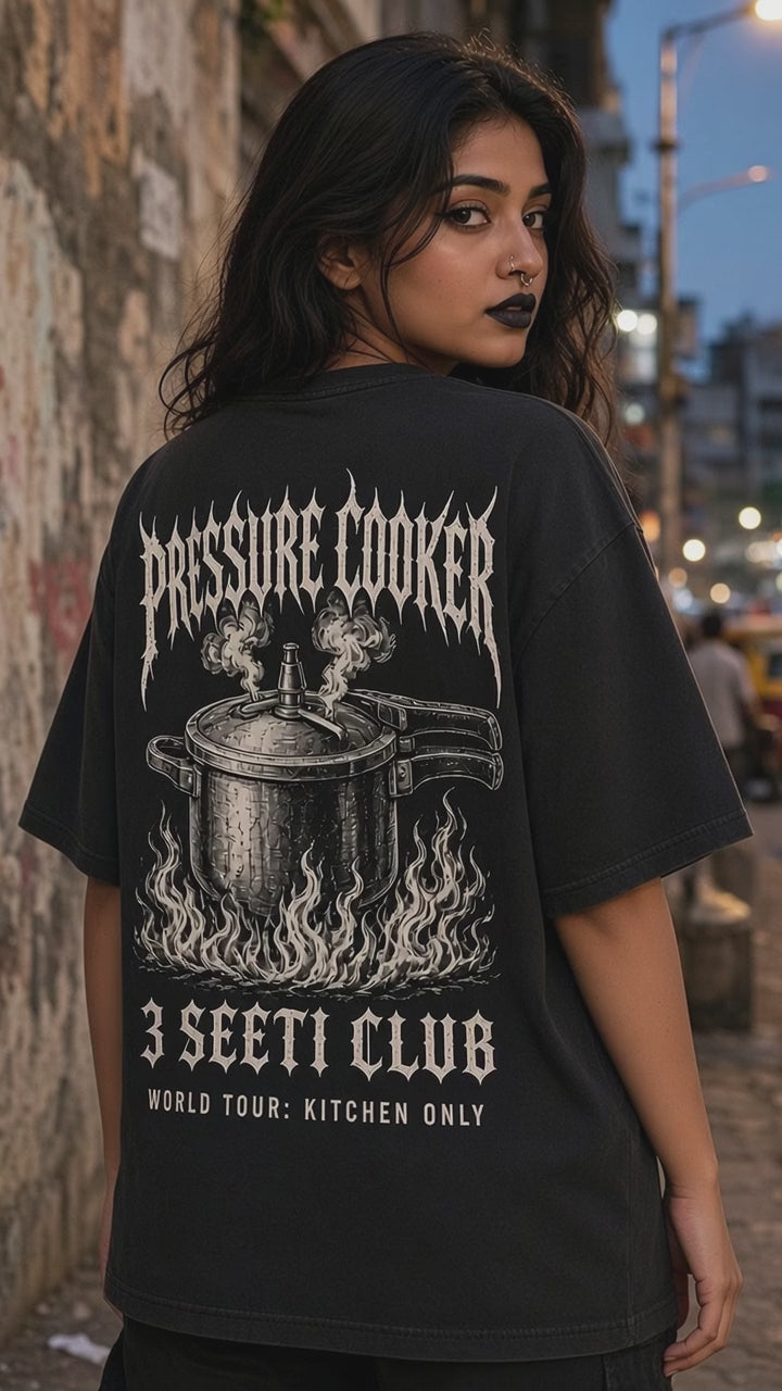 Pressure Cooker 3 Seeti Club tee video - Matchbox Society Drop 01